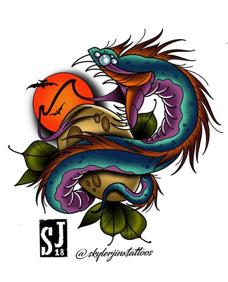 Skyler Del Drago - Diney Snake